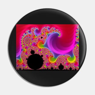 psychedelic mandelbrot world Pin