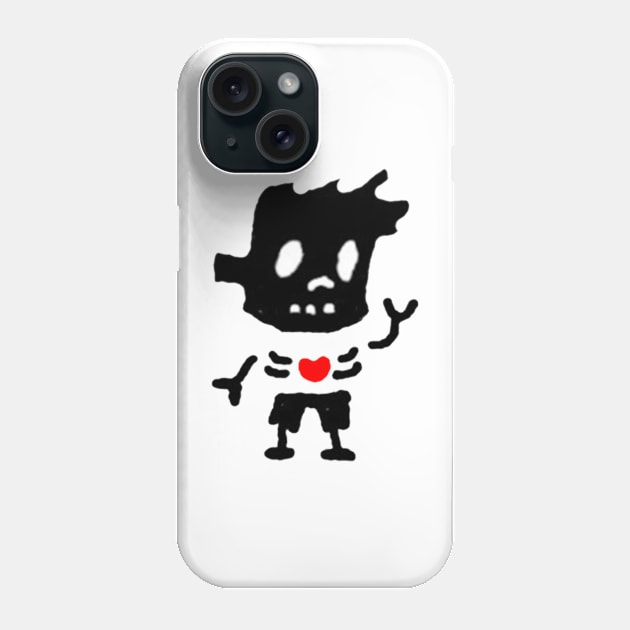 The Last Zombie Boy with a warm heart Phone Case by COOLKJS0