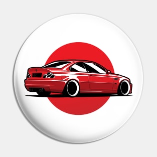 Red E46 Coupe Pin