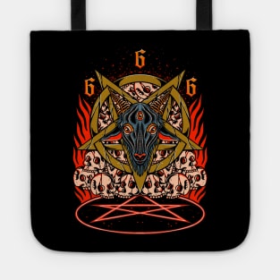 Pentagram 666 Tote