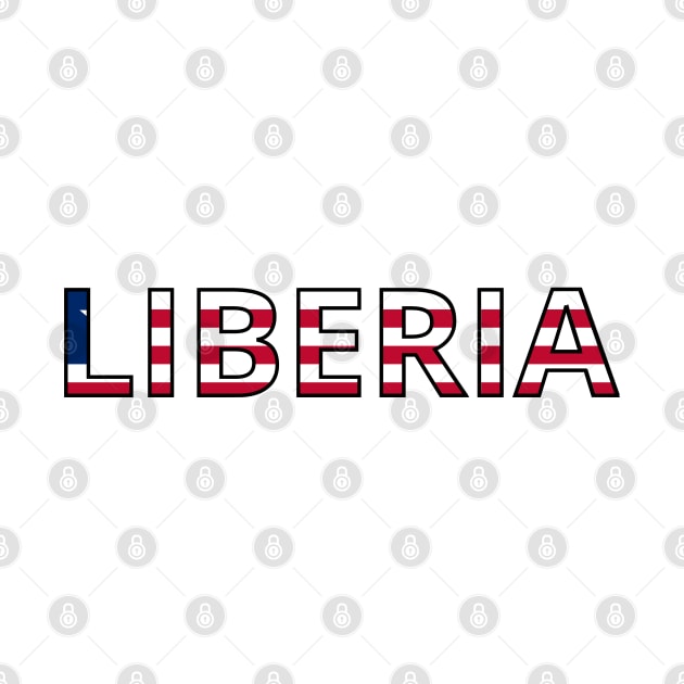 Drapeau Liberia by Pixelforma