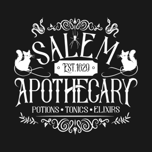 Salem Apothecary Magic Potions Witchcraft T-Shirt