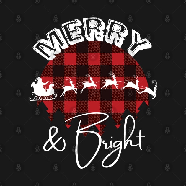 Merry and Bright Christmas Holiday Design for Christmas 2020 by kissedbygrace