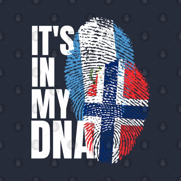 Guatemalan And Norwegian Mix DNA Heritage Flag Gift by Just Rep It!!