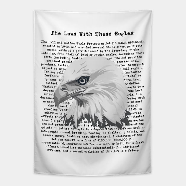 What Are The Laws With These Eagles? Tapestry by Slightly Unhinged