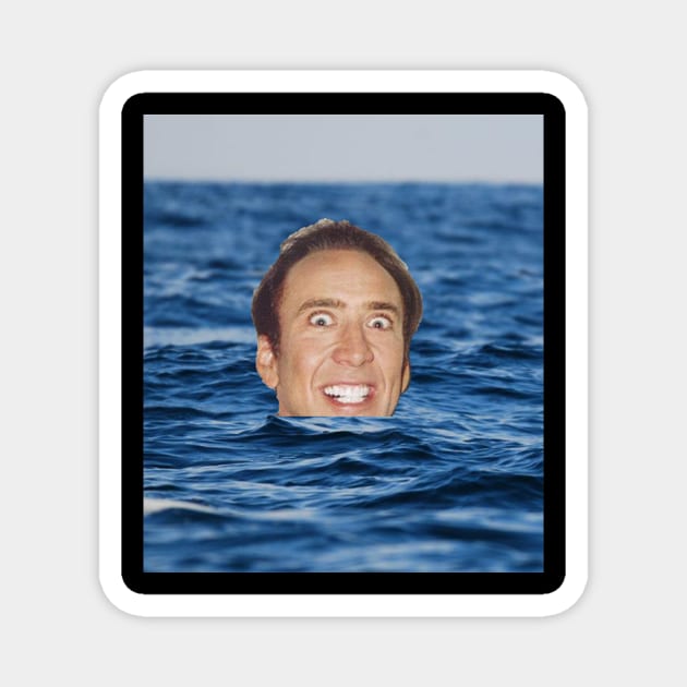 Nicolas Cage Sea Magnet by AlternativePunk