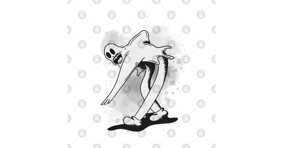 dancing ghost Ghost Sticker TeePublic
