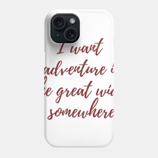 The Great Wide Somewhere Phone Case