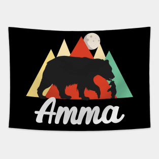 Tamil Mom Mother's Day Amma Momma Bear Tapestry