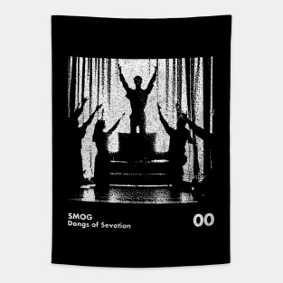 Smog / Minimalist Graphic Artwork Design Tapestry