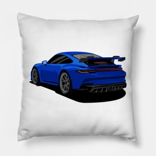 Porsche 911 GT3 Car T-Shirt Pillow