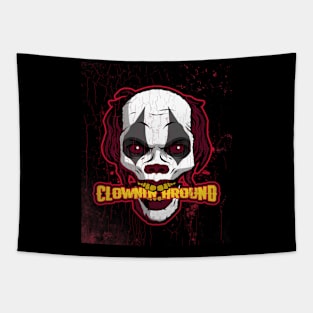 Clownin Around Graphic Tapestry