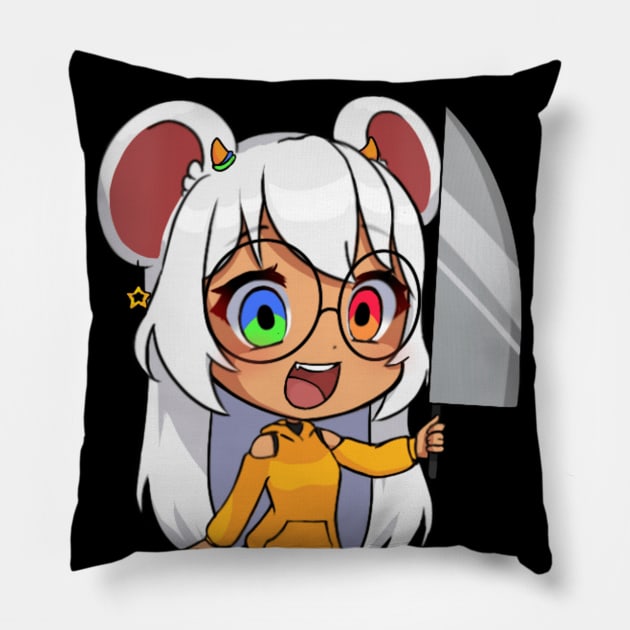 Chizu Yandere Pillow by FruitMelody