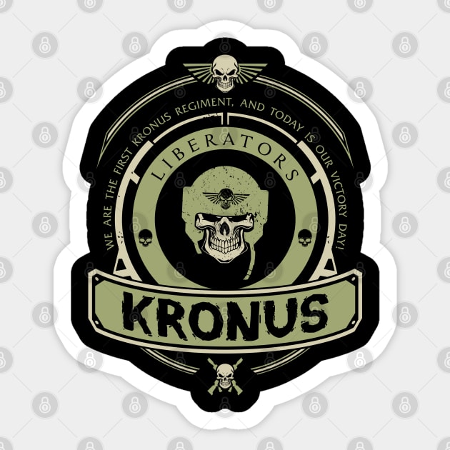 KRONUS - CREST - Warhammer - Sticker