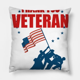 Veteran day holiday gift father grandpa freedom Pillow