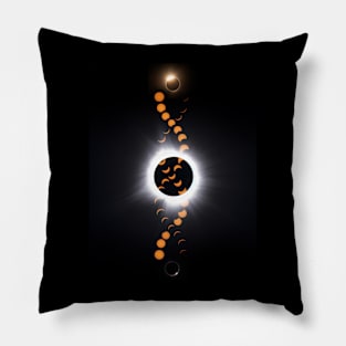 Total Solar Eclipse Composite Pillow