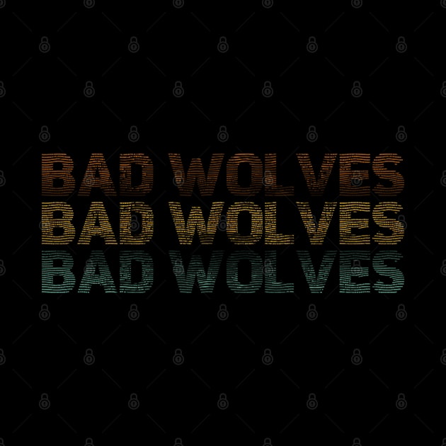 Distressed Vintage - Bad Wolves by SIJI.MAREM