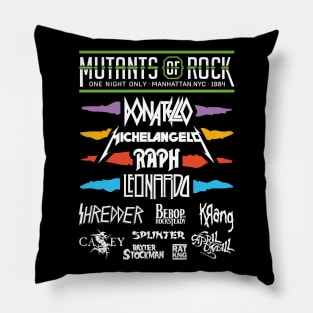 Mutants of Rock - Double Sided Festival Shirt Pillow