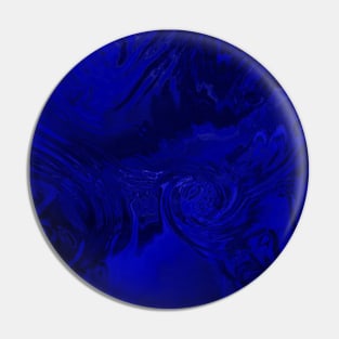 Cobalt Blue Ocean Water Pin