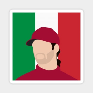 Antonio Giovinazzi Face Art - Flag Edition Magnet