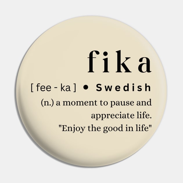 Fika Pin by MajesticWords