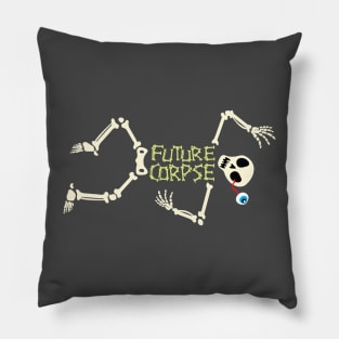 Future Corpse Skeleton Pillow