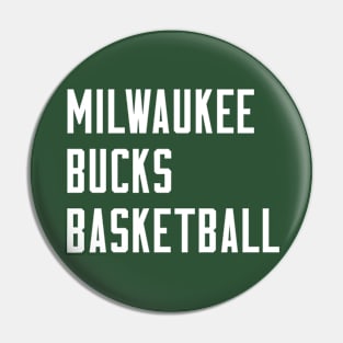 Bucks Basketball Pin