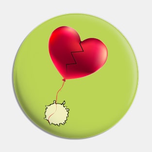 Love heart Pin