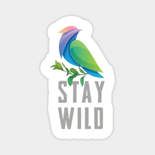 Stay Wild Environmental Shirt Magnet