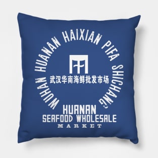 Wuhan Huanan Seafood Wholesale Market Pillow