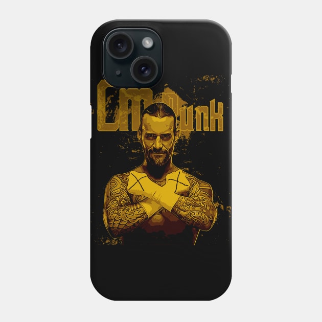 CM Punk \ WWE Phone Case by Nana On Here