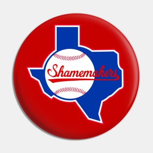 The Texas Shamerangers Pin