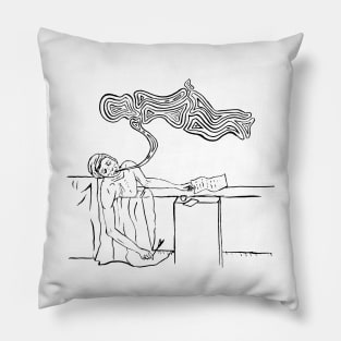 The Death of Marat Pillow