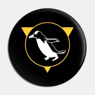 Penguins Shield Pin