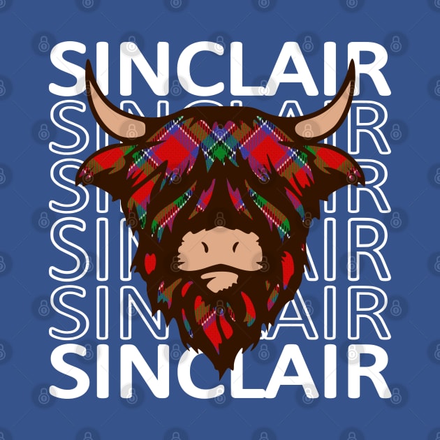 Clan Sinclair - Hairy Coo by Taylor'd Designs