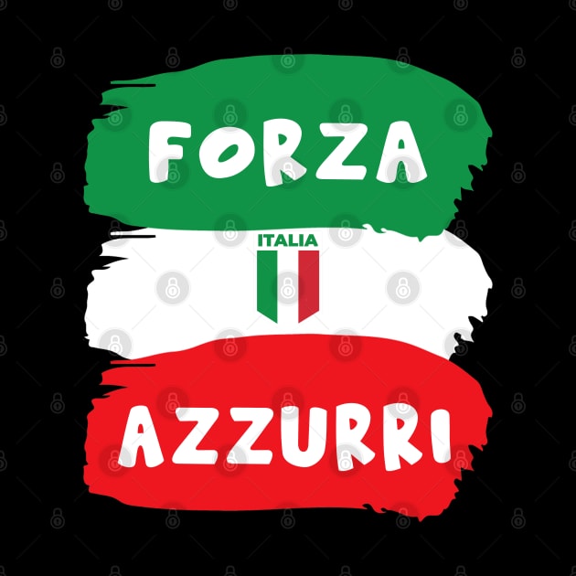 Italy soccer jersey italy football forza azzurri forza italia by JayD World