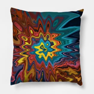 Liquid shapes Pillow