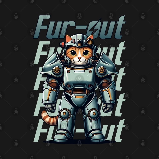 Fur-Out | Cat | Video Game | Animal | Game Icon | Pop Culture | Hero by Ikibrai