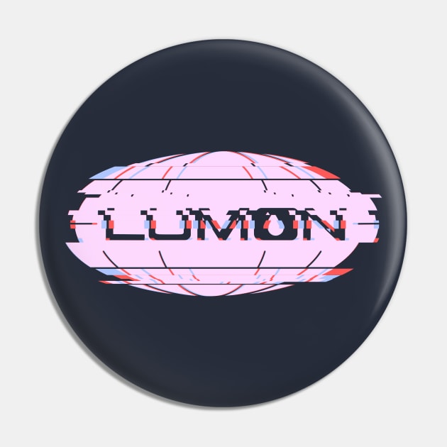 Lumon Glitched (Severance) Pin by splode