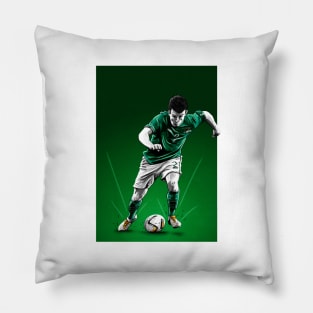 Seamus Coleman - Ireland Artwork Pillow