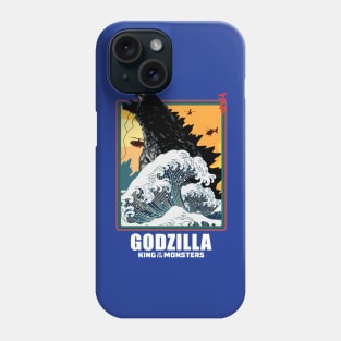 giant monsters big wave Phone Case