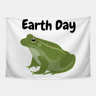 Earth Day Frog Tapestry