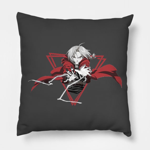 fullmetal alchemist Pillow by k4k7uz