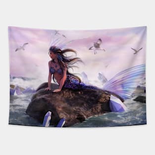 Crystal Bay Mermaid Tapestry