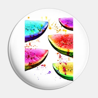Melons Splash Pin
