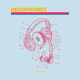 Headphones T-Shirt