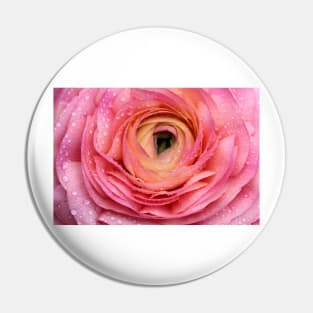 Pink flower Pin