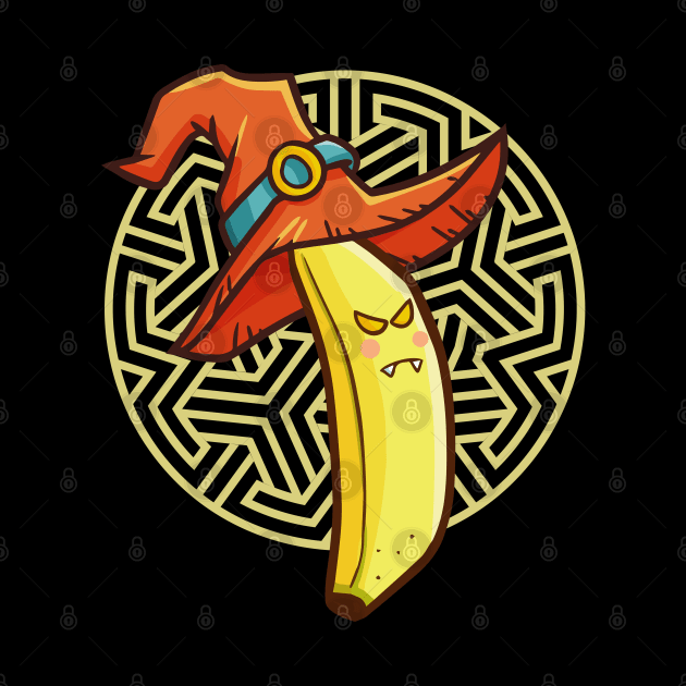 Evil Banana Witch by Jocularity Art