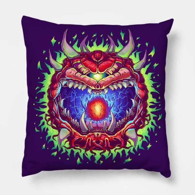 Cacodemon Pillow by Bratzoid