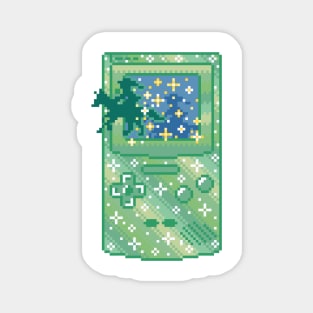 Galaxy Handheld Pixel Art Magnet